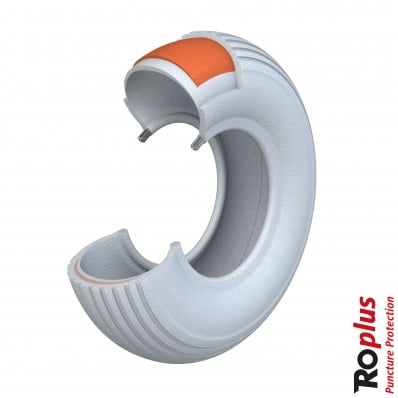 RO Plus Buitenband 24 x 1 3/8 (37-540) Grijs