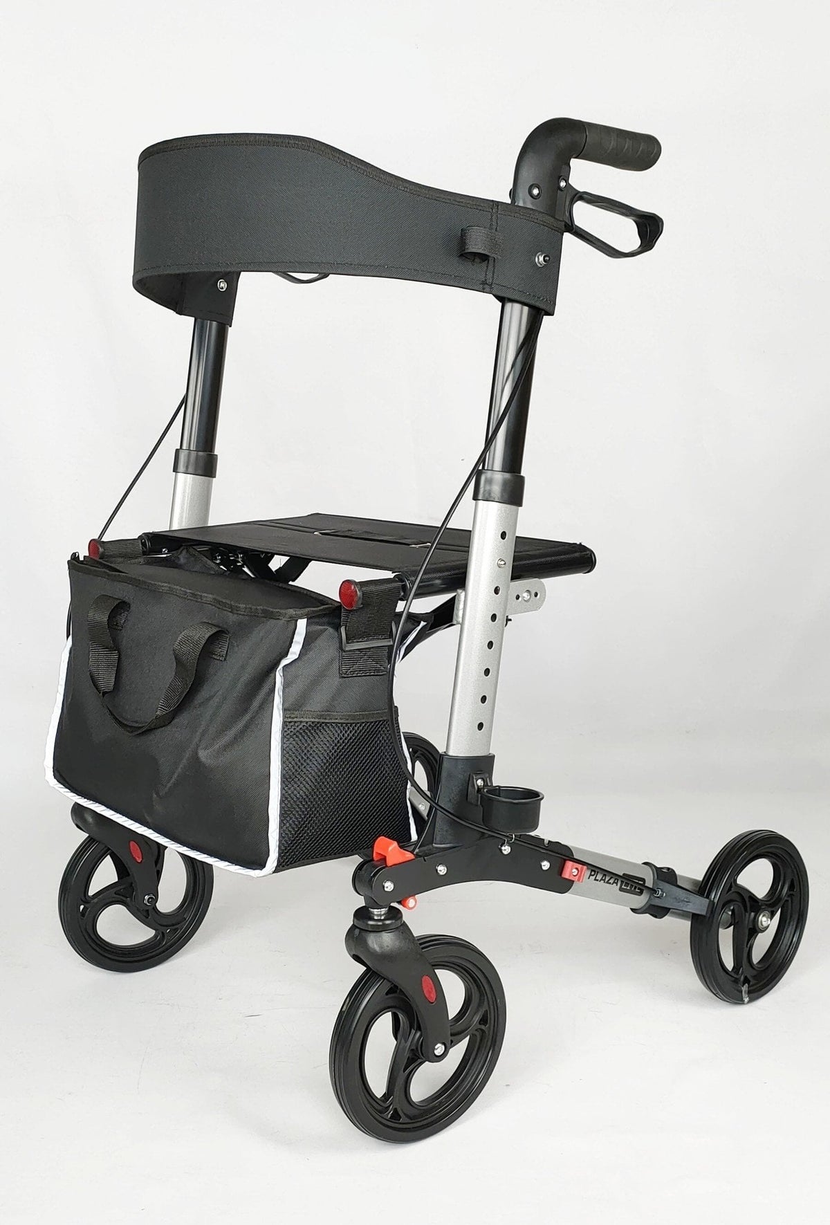 Rollator Plaza Lite Deluxe met soft banden