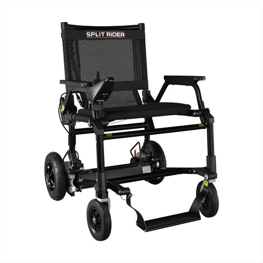 SplitRider Black Edition Elektrische Opvouwbare Rolstoel