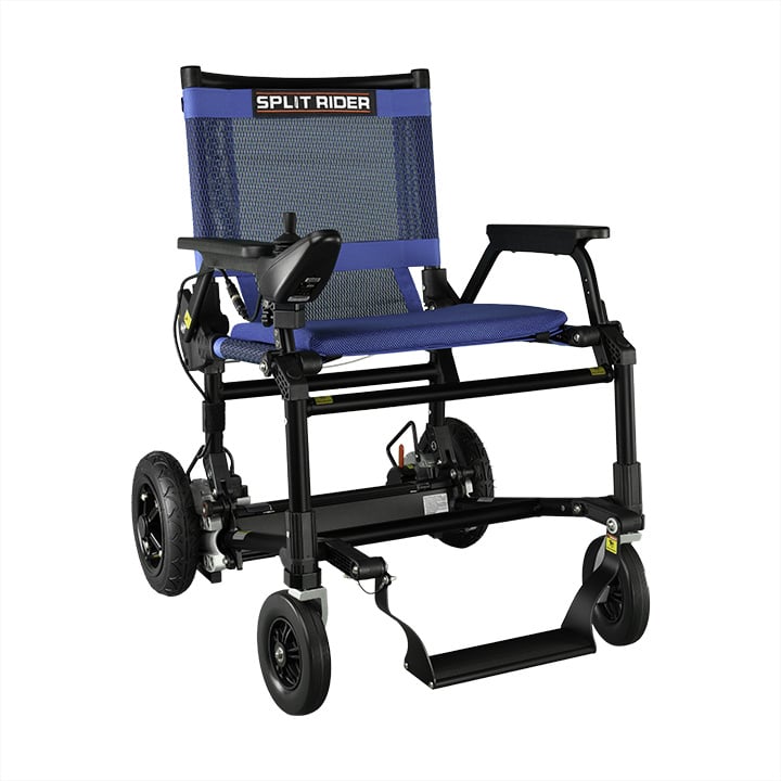 SplitRider Black Edition Elektrische Opvouwbare Rolstoel