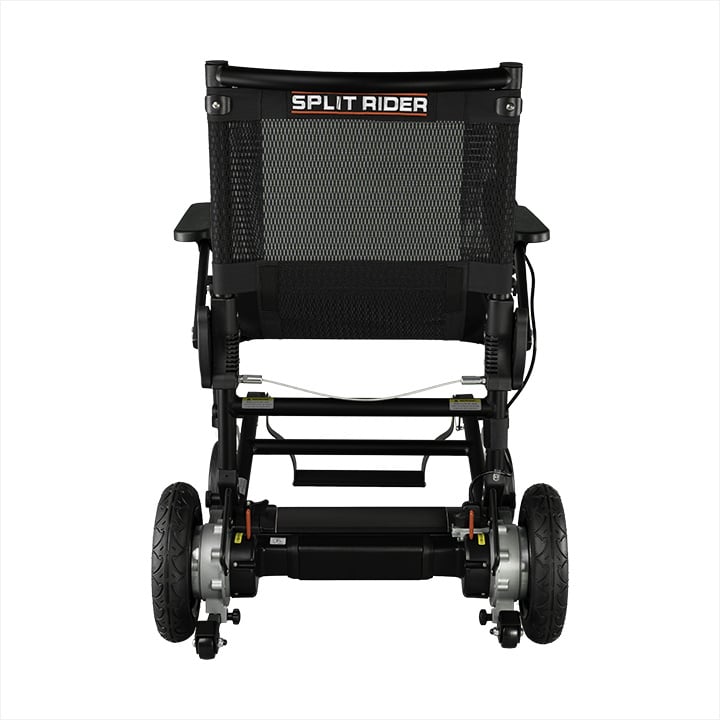 SplitRider Black Edition Elektrische Opvouwbare Rolstoel
