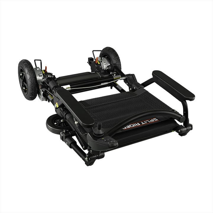 SplitRider Black Edition Elektrische Opvouwbare Rolstoel