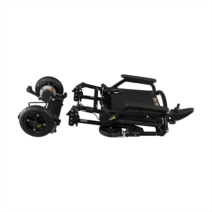 SplitRider Black Edition Elektrische Opvouwbare Rolstoel
