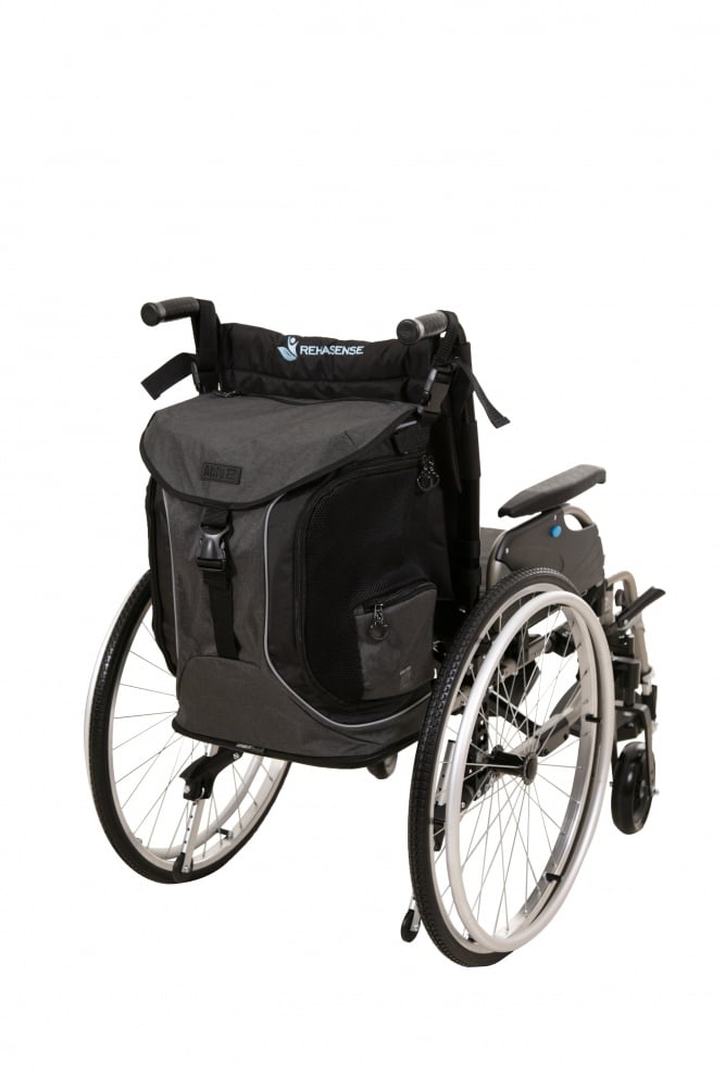 Torba Go rolstoel & scootmobieltas grijs/zwart