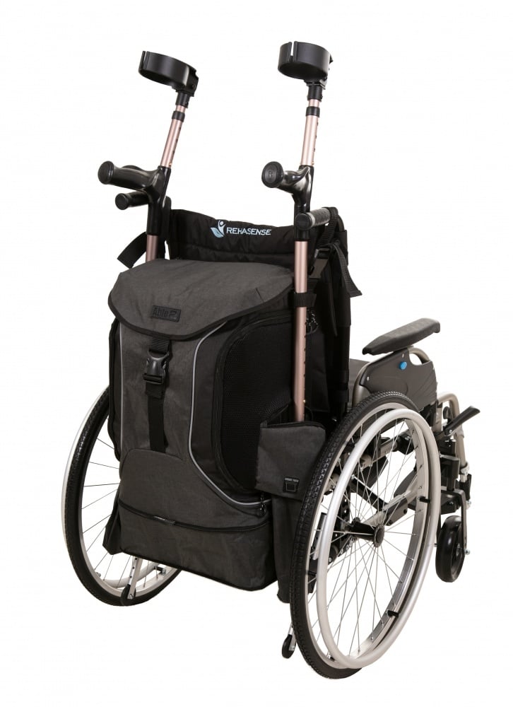 Torba Go rolstoel & scootmobieltas grijs/zwart